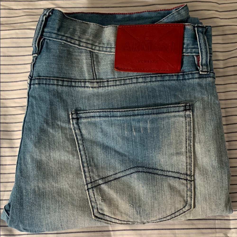 100 Percent Authentic Giorgio Armani Men's Blue Jeans